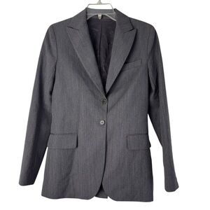 Theory Gray Wool Blazer work wear size s